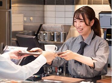 カフェ・ド・クリエ JRイン札幌北２条店 「学校帰りに働きたい！」「しっかり稼ぎたい！」など…都合に合わせて働き方を調整します◎