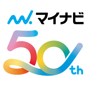 マイナビ50周年ロゴ