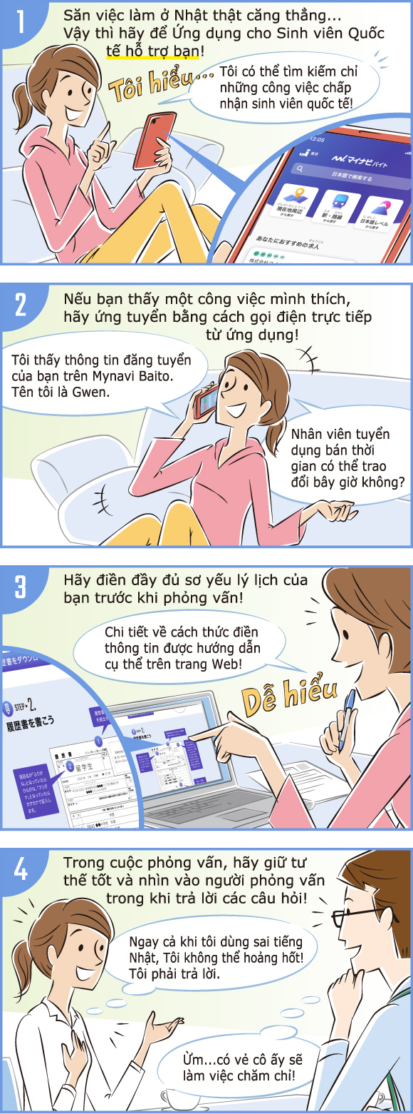 留学アプリ漫画