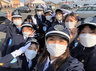 コスモ警備保障株式会社  ＼女性スタッフも活躍中♪／
大学生やフリーターがたくさん!!
お友達と一緒に応募も大歓迎です◎