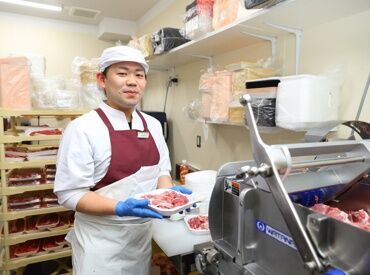 肉のハナマサPLUS　我孫子店（仮） ＼未経験さん大歓迎／
まずできることから♪
徐々に業務量を
増やしていければOKです！