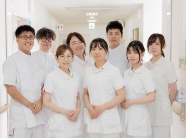 大きな病院ではないので、
患者さんとの距離も近くやりがいも"◎"！
様々な外来もあるので、幅広い方が通院しています！