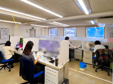 事務経験がある方は経験を活かせます◎
1日6h～OK！基本的には残業はほぼなし！
