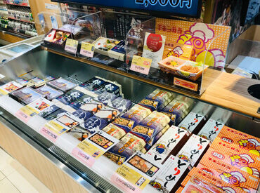 ＼コンセプトは"毎日が駅弁まつり"／
全国各地の駅弁が楽しめるお店です！