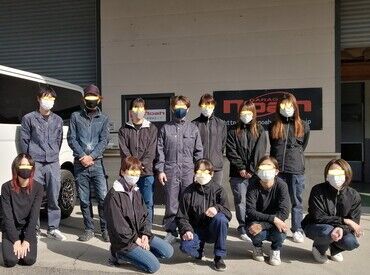有限会社ノア あなたのチャレンジをしっかりとサポート！
在籍中のスタッフも未経験から始めた方がほとんど♪
丁寧な指導があるから安心です☆