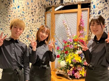 博多 表邸 大名店 ★☆高時給キッチンバイト☆★
1日3時間～で無理なく働けます！
おいしいまかない付き♪