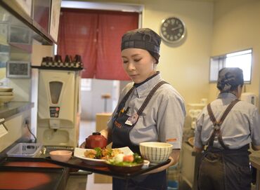 家庭的な和定食が中心◎全国にある人気チェーン"大戸屋"で新しいお仕事始めませんか？