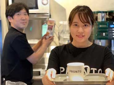 PRONTO（プロント） 有楽町店 みんな知ってる安心プロント♪
『いってらっしゃい』『お疲れ様です』
そんな言葉が飛び交う、居心地に良いお店です♪