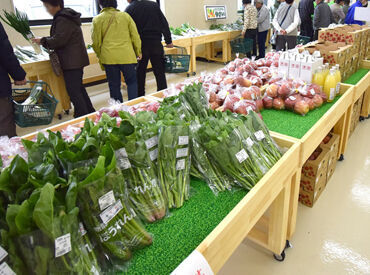 いいやまぶなの駅（株式会社アグリプロ） 週2日から勤務できるので
無理なくあなたの予定に合わせて働けますよ♪
シフトは気軽に相談してください◎