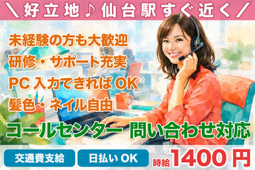 あなたにピッタリのお仕事が見つかる♪
まずは登録だけも＼歓迎！／
少しでも気になる方はお気軽に★
※画像はイメージ