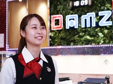 GRAND DAMZ 小新店 まずはできることから少しずつ
やっていきましょう◎
未経験から活躍しているスタッフが
多いので安心して働けますよ！