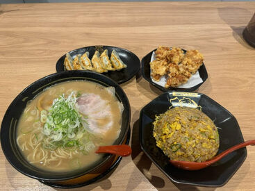 絶品まかないあり◎
決まったメニューから選んでOK！
食費を浮かせたい方や、
食べ盛りの方も《必見》★*