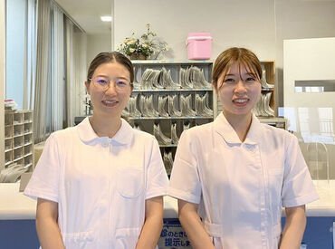 優しい院長さんとStaffが待ってます★
"お仕事復帰したい""ブランクがある"そんな方も大歓迎です♪