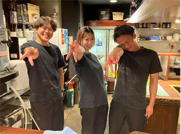 むさし　栄店 楽しくお仕事できる環境♪
そんな雰囲気の良いお店で一緒にお仕事しませんか◎
怒られたりは一切なし！