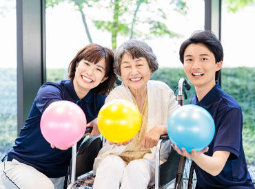 ≪人も時間の流れも"穏やか"≫
経験が浅い方、ブランクのある方…
どなたでもスグに馴染める環境です◎
※写真はイメージ