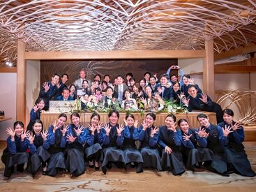 株式会社WAO!!STYLE 【勤務地：八芳園】 〈様々な福利厚生!〉
住宅手当や資格手当
連休可能や有給取得率ほぼ100％など
嬉しい福利厚生もポイント♪