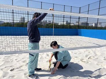 先輩STAFFがしっかりサポートするから安心◎
わからないことは気軽に聞いてくださいね☆