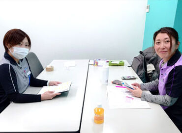 株式会社アスビック（札幌市中央区北5条東2丁目1） [こんな手厚いサポート、今までの職場ではなかったです…]
と活躍中STAFFから好評なんです♪
離職率の低い会社です★