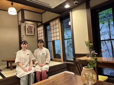 京町家 楽遊 堀川五条 雰囲気の良さバツグン★
京都らしい雰囲気を大切にしながら、
モダンな要素を加えたオシャレな旅館です◎