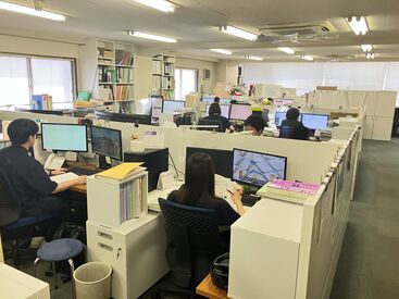 作業に集中できる環境◎
残業0で即帰宅！