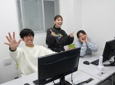 ＼えびす屋の仲間募集中／
まずは明るく元気な挨拶から！
先輩スタッフがていねいにサポートするので
安心して始められますよ◎
