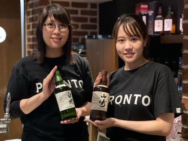 朝～夕方のカフェ営業から、
照明を落として夜の営業にスイッチ♪
オシャレなカフェも、活気あるサカバも
欲張りに楽しめます!!