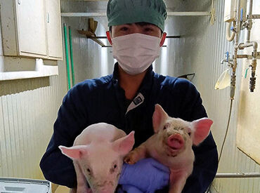 えりも農場 ＼仕事は基本的に機械化／
動物と触れ合うって大変そう…
というイメージがきっと覆るはず♪
