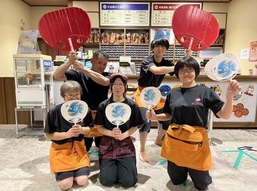 みつけ健幸の湯 ほっとぴあ 風通しが良く20～50代と
幅広い年齢層が活躍！
大学生/主婦（夫）/Wワーク/中高年…◎