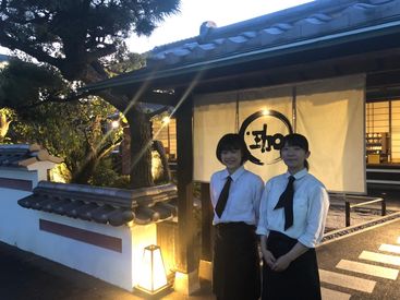 珈琲庵　珈集　姫路西店 綺麗な日本庭園の中で、
こだわりの自家焙煎珈琲と手作りの和菓子を楽しめます★
オシャレな空間で一緒にお仕事しませんか？