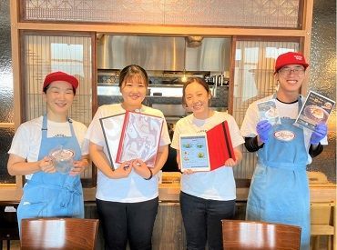 マルブン 小松本店 店内には"おいしい笑顔"がいっぱい♪
新メニューの試食もできちゃう!?