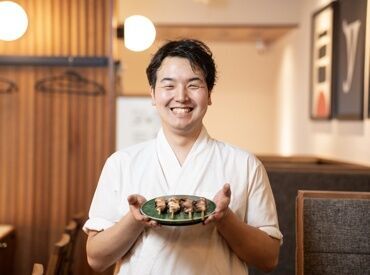 ご提供時のトークや
レジ、ハンディの使い方などは
一緒に接客しながら教えていきます♪