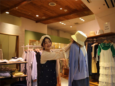 SM2 keittio イオンモール甲府昭和 ～*全世代から指示されるブランド*～
『お洋服が好き！』『接客が好き！』
そんな方にピッタリなお仕事♪