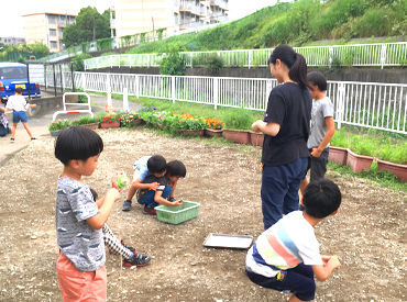 長津田南学童保育クラブ ≪特技があれば活かせる≫
スポーツ好き、お絵描き好き、
工作好きなど…それぞれの得意も
活かせるお仕事です♪