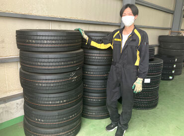タイヤランド札幌西 サポート体制がしっかり整っていいます◎
先輩と一緒にまずは作業の流れを覚えていきましょう！
人が良く馴染みやすい環境です！