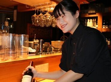「今日のおすすめをご紹介しますね！」
そんなやりとりも当店の接客の醍醐味♪
接客が好きな方にこそおすすめしたい！