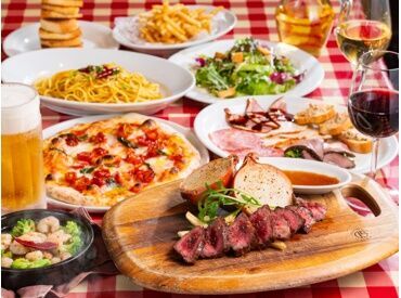 様々な飲食店を運営するジローレストラングループ◆社割でおいしい料理とたのしい時間を"お得"にたのしめますよ♪