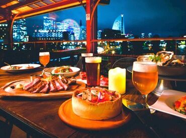 ブッチャー・リパブリック 横浜赤レンガ シカゴピザ ＆ ビア お店だけではなく、ビールフェスetc.イベントに参加することも★
みんなでわいわい楽しく働ける日々が大切な思い出に＊゜