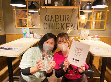 がブリチキン。 福山駅前店 学生さんに好評♪美味しいまかない！
メニュー以外も楽しめます◎
毎日日替わりでお腹いっぱい♪