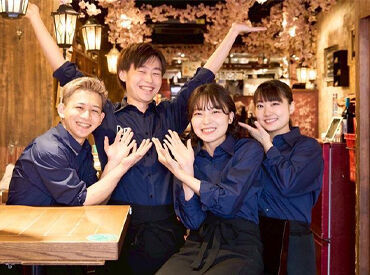 CONA京急蒲田店　※2025年8月オープン予定 先輩や仲間たちがしっかりフォローしてくれるので安心♪
スタッフはみんな仲良し◎
仕事終わりにみんなでご飯に行くことも★