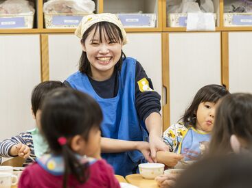ぽけっとランド赤羽保育園 勤務時間や曜日の調整OK！
未経験でも、ブランクがあっても『子どもが好き！』
その気持ちがあれば大丈夫◎