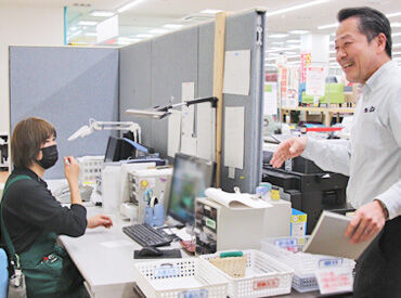ファニチャーエキサイト宇治店 パートさん含めて20名の方が活躍中！
新人さんはみんなでサポートしていきます♪
一度始めたら長く続ける方がほとんど★