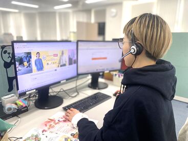 はじめてのオフィスワークはぜひ当社で(*^-^*)