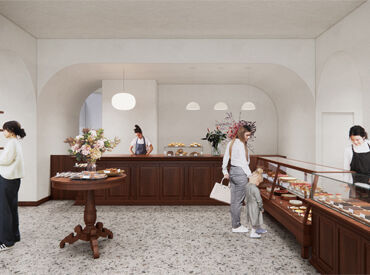 八芳園洋菓子店　※2025年9月12日オープン予定 オープニングだからこそ…
みんな同時期にスタートで安心！
分からないことも聞きやすい♪