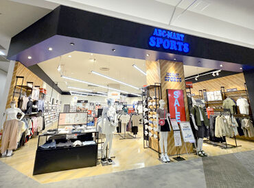 ABC-MART SPORTS イオンモール高岡店 ★未経験歓迎★
お仕事は優しい先輩が丁寧にお教えします＾＾