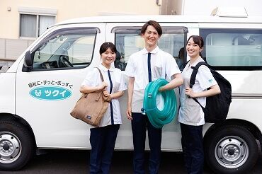 ツクイ松本井川城（訪問入浴） ツクイのサービスは、全国47都道府県に
700カ所を超え、業界でもトップクラス！