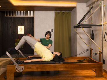 ピラティススタジオ KAGURA 経験はそこまで求めません◎ 大事なのは…
(1)人と接することが好き　(2)健康や美容に興味がある
この2つだけです！