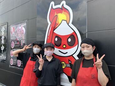 辛麺屋 桝元 ジアウトレット北九州店 セルフオーダー制、マニュアル可された業務なので未経験でも活躍しやすい職場となっています！5連休取得など休暇面も安心♪