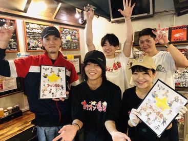 オリオン食堂　本店 「ラーメン店ってハードル高い…」
そう思った方にこそ来てほしい!!
スタッフみんなで“ゆるく”“仲良く”働いてます♪