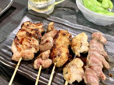居酒屋・焼き鳥 いろは　※オープニング オープニングスタッフ募集★
≪高時給1300円スタート!≫
お店の雰囲気を気に入ってくれたら
長く働いてもらえると嬉しいです♪