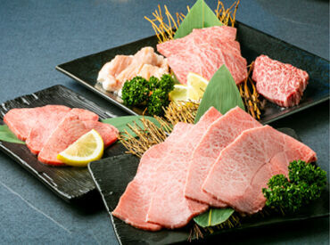 肉屋直営だからこそ！新鮮なお肉を提供◎
ランチは定食、ディナーは焼肉メインで営業中!!
【スタッフ割引でお得に食べられます】